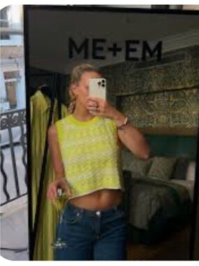 ME+ EM Swing Knit Sweater Vest